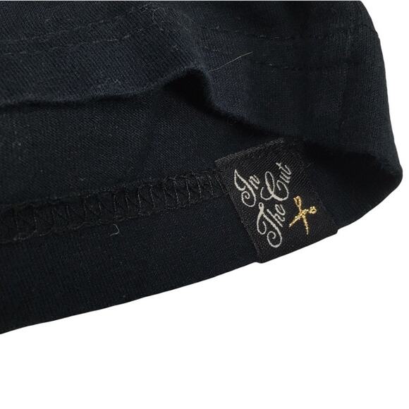 Marc Ecko T-Shirt Cut & Sew Metallic Screen Print Graphic Tee 100% Cotton Mens S - Picture 5 of 8